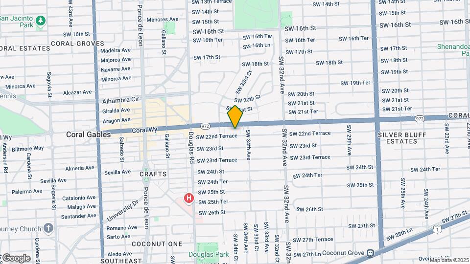 3500 Coral Wy-Unit -1211 Mapa y Detalles de la Ubicación