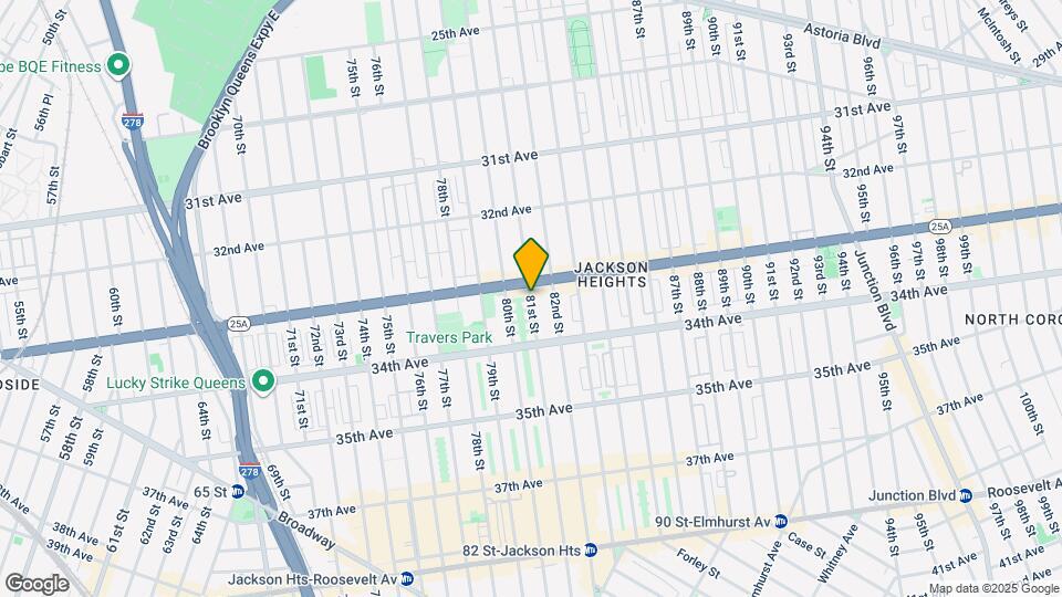 33-25 81st St Map and Location Details