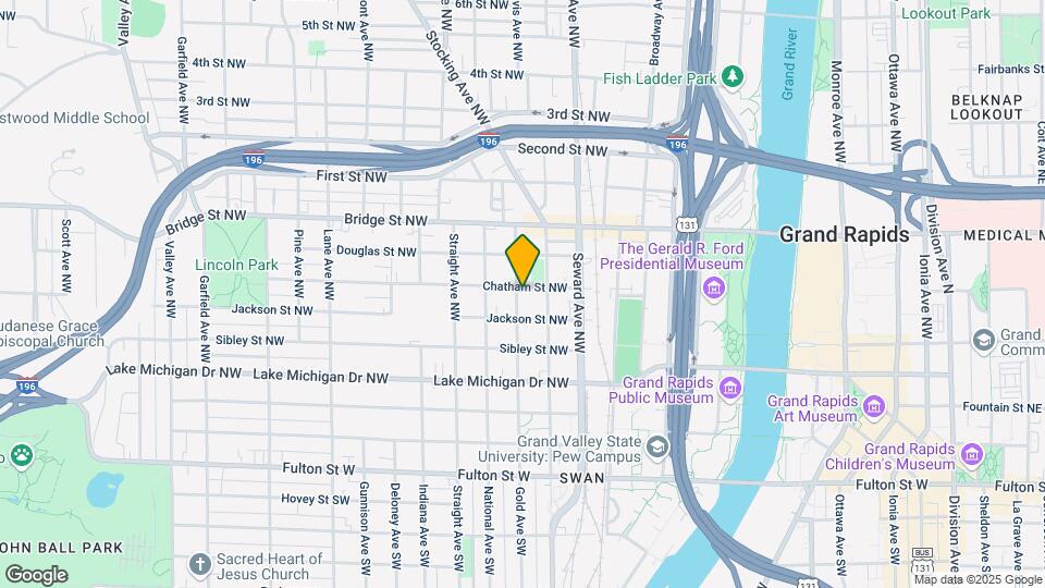 656 Chatham St NW Map and Location Details