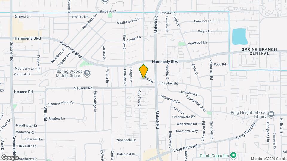 1939 Campbell Rd Map and Location Details