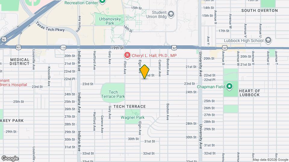 2826 23rd St Map and Location Details
