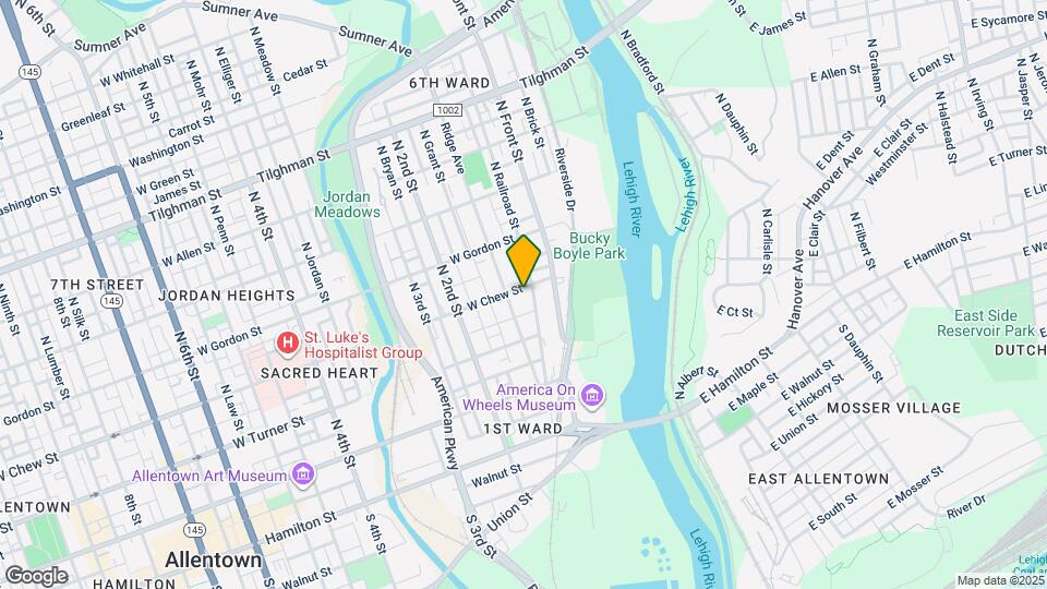 132 W Chew St Map and Location Details