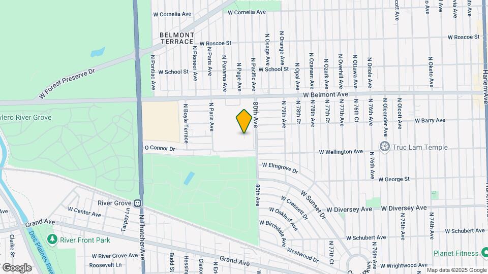 3000 Birch Ln Map and Location Details