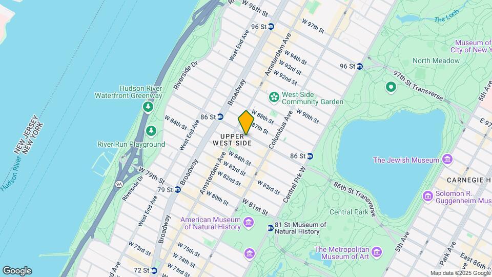 152-156 W 86th St Mapa y Detalles de la Ubicación