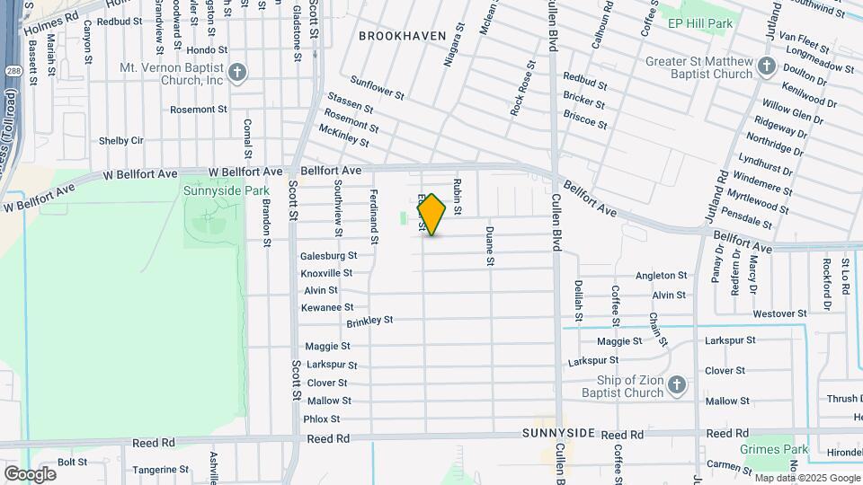4406 Davenport St Map and Location Details