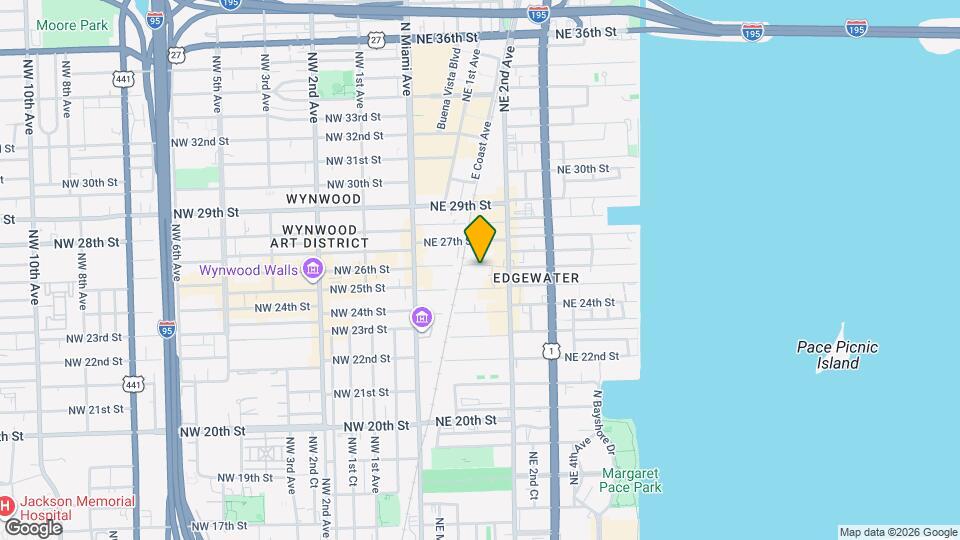 142 NE 26th St, Unit A9 Map and Location Details