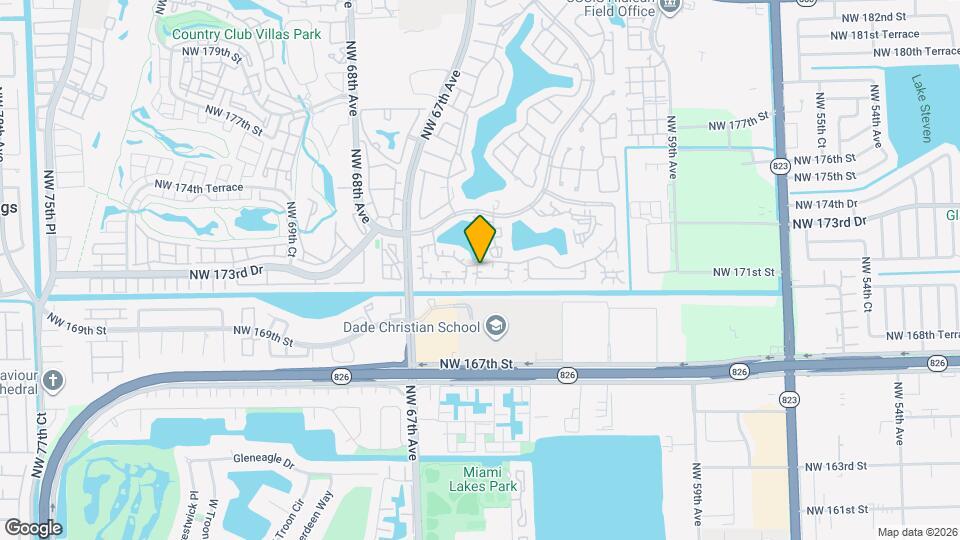 6361 NW 170th Ln Map and Location Details