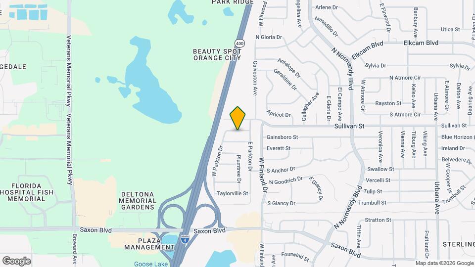 2005 N Parkton Dr Mapa y Detalles de la Ubicación