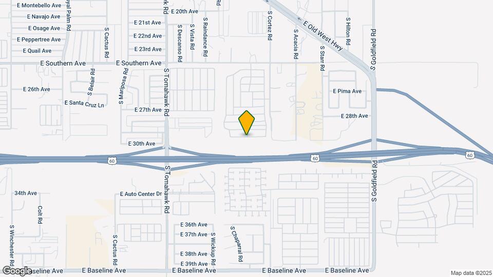 2191 E Greenlee Ave Map and Location Details