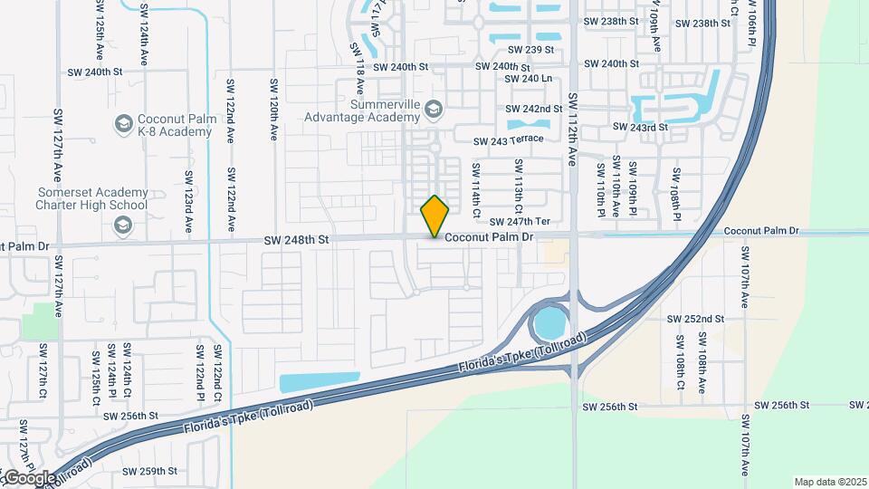 11549 SW 248th Ter Map and Location Details