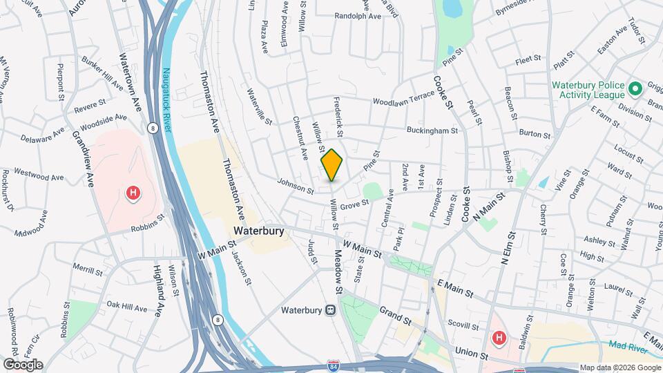 88-90 Willow Street, #2S, Unit #2S Map and Location Details