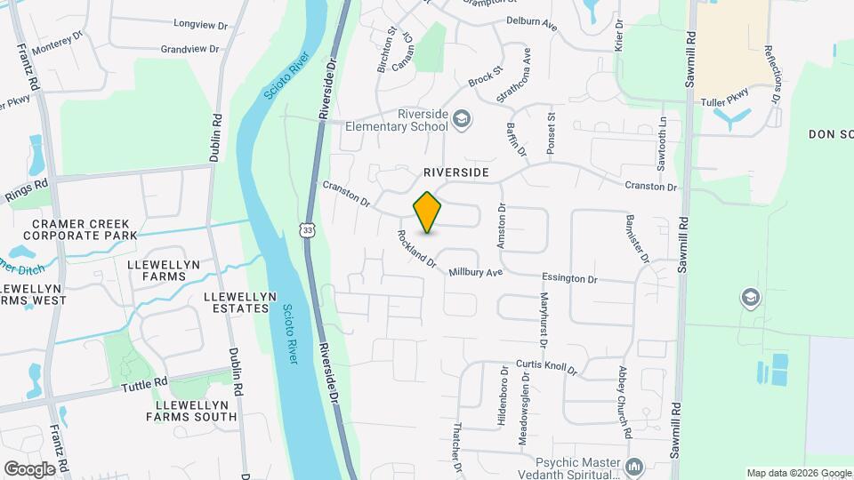 6320 Middleboro Ct Map and Location Details
