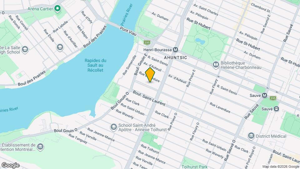 10763-10769 Grande Allée Map and Location Details