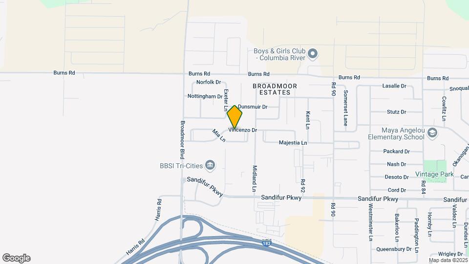 9616 Vincenzo Dr Map and Location Details