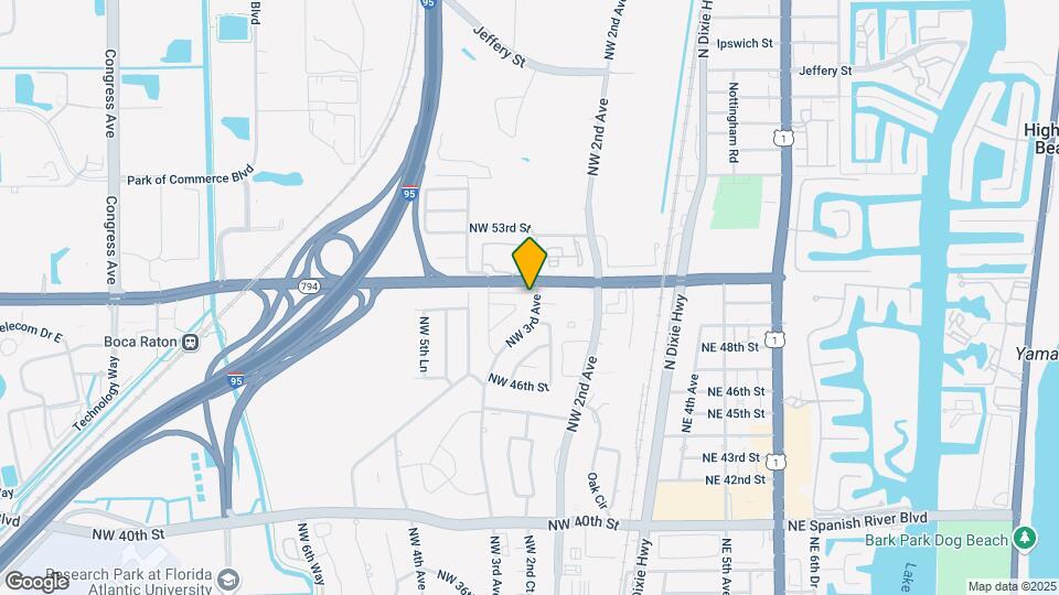 5067 NW 3rd Ave Map and Location Details