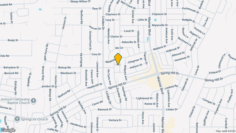 2101 Anchor Ave Mapa y Detalles de la Ubicación