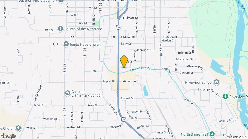 56 E Cedar St Map and Location Details