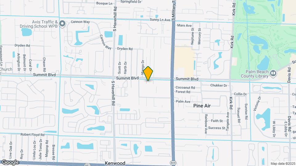 4690 Summit Blvd Map and Location Details