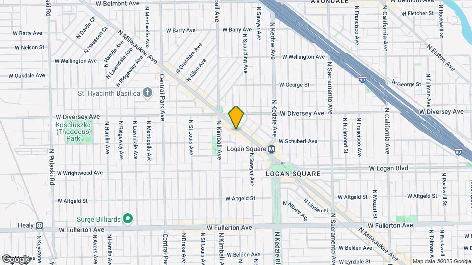 2706 N Spaulding Ave, Unit 1GG Mapa y Detalles de la Ubicación