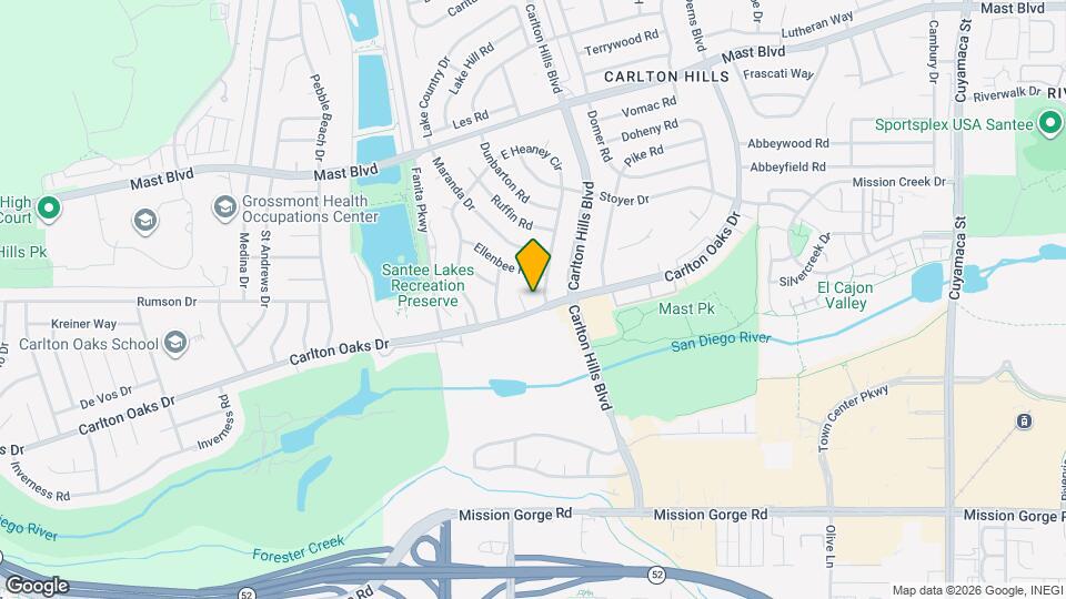 9304 E Heaney Cir Map and Location Details