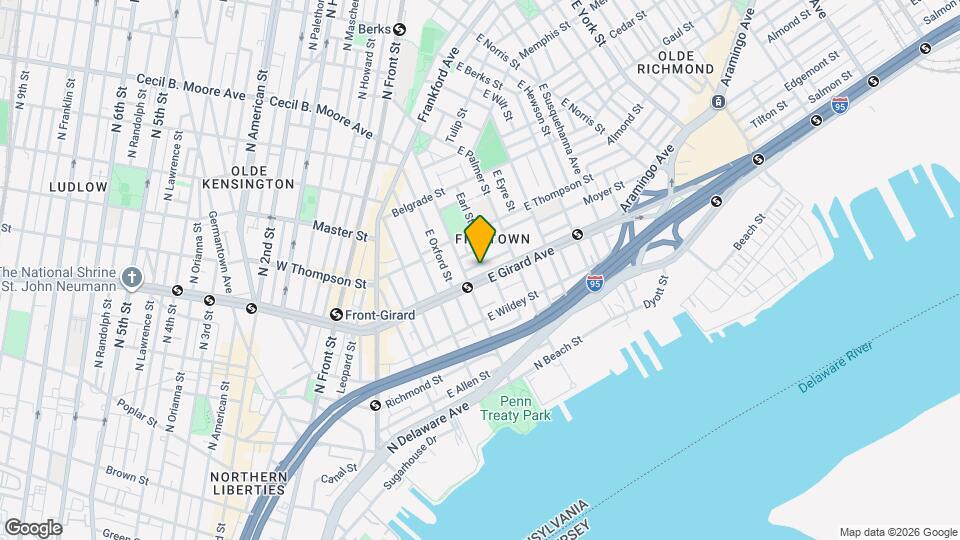 408 E Flora St Mapa y Detalles de la Ubicación