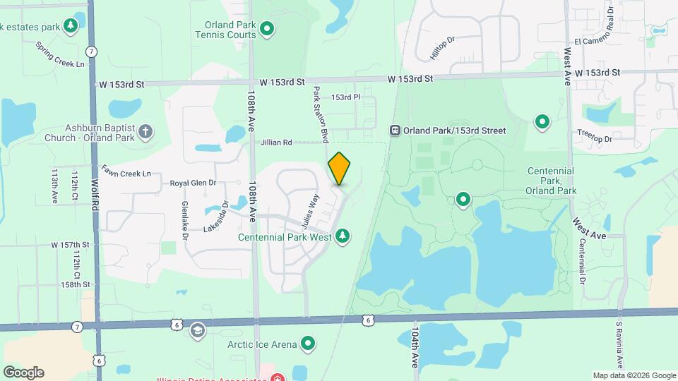 10608 Alice Mae Ct Map and Location Details