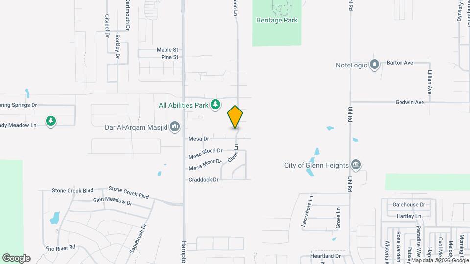 2003 Glenn Ln Map and Location Details