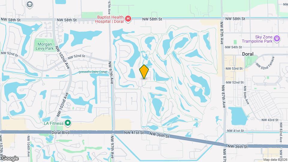 4957 NW 93rd Doral Pl Map and Location Details