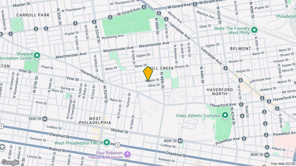 4900 Aspen St Mapa y Detalles de la Ubicación