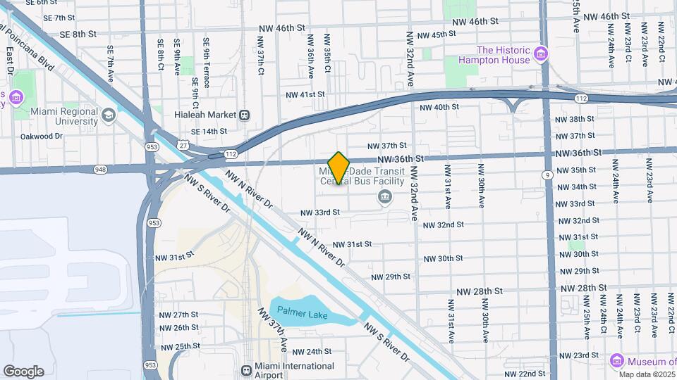 3527 NW 34th St Mapa y Detalles de la Ubicación