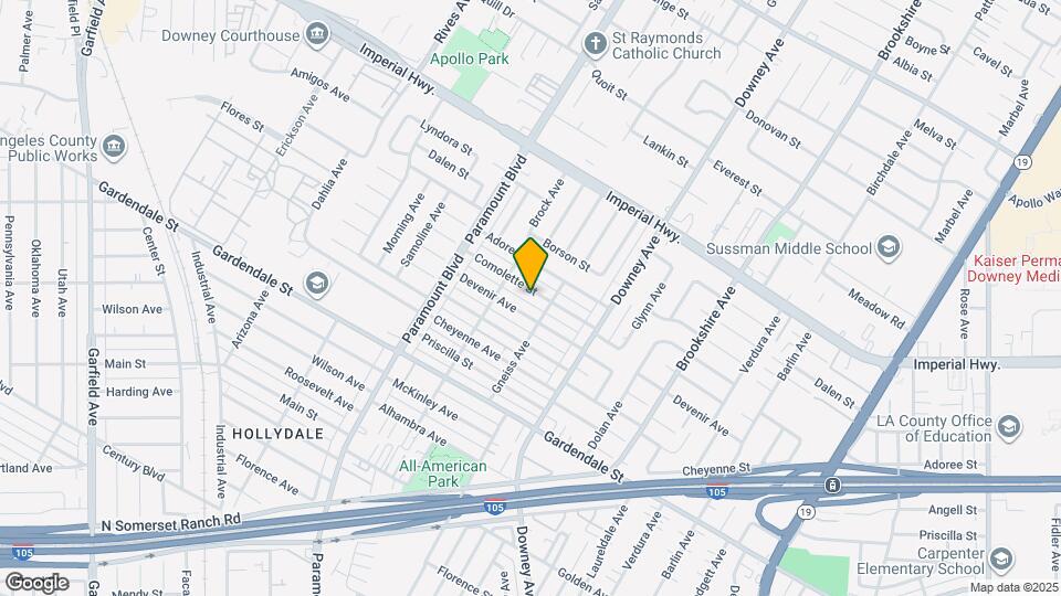 8134 Comolette St Map and Location Details