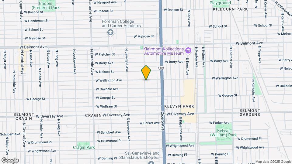 4857 W Wellington Ave Map and Location Details