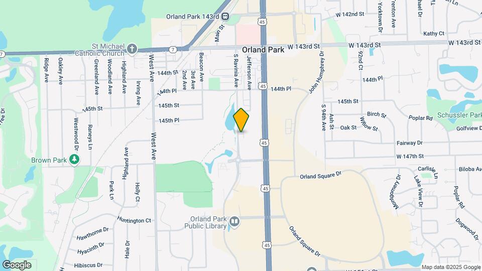 14551 S Ravinia Ave Map and Location Details