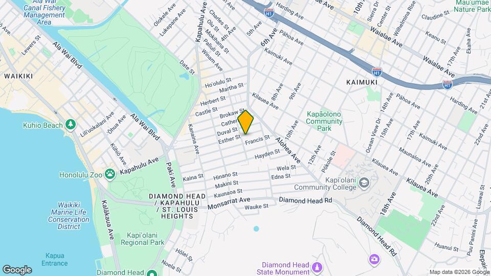 3315 Esther St Map and Location Details
