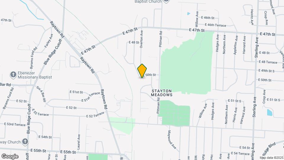 9701 E 50th St Map and Location Details