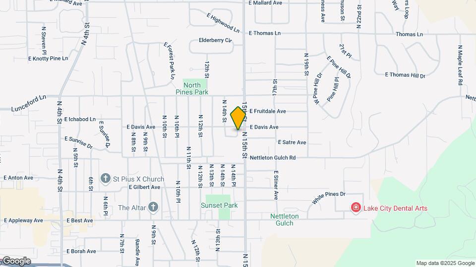 1620 E Peggy Loop Map and Location Details