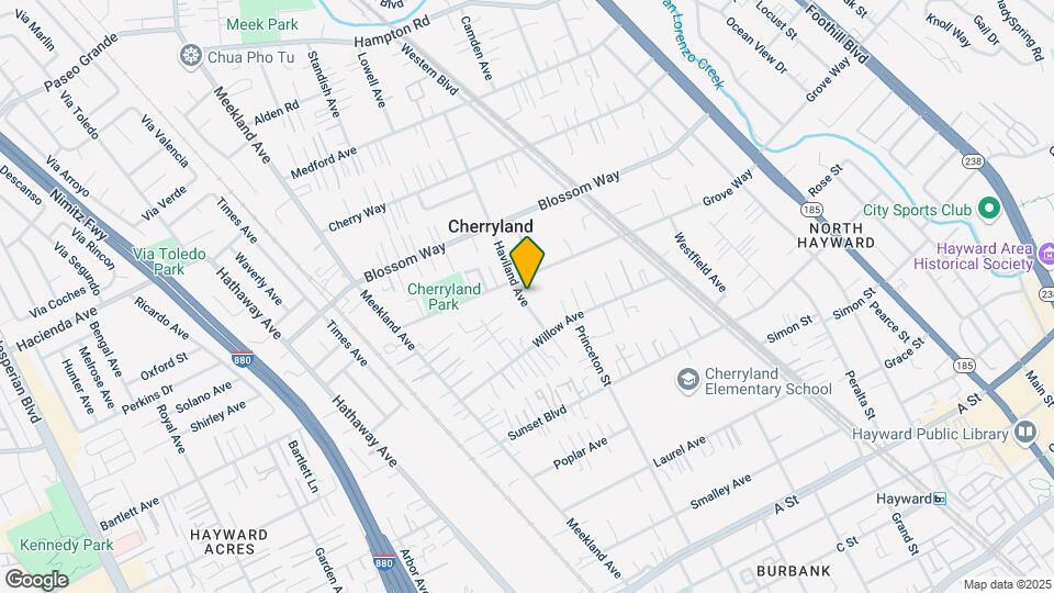 21560 Haviland Ave Mapa y Detalles de la Ubicación