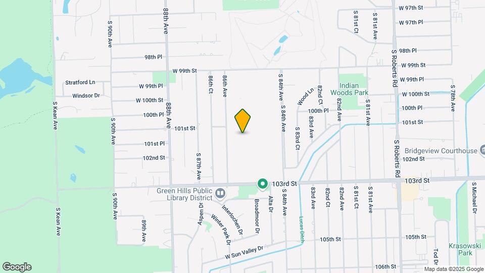 8569 W 101st Ter, Unit 309 Map and Location Details