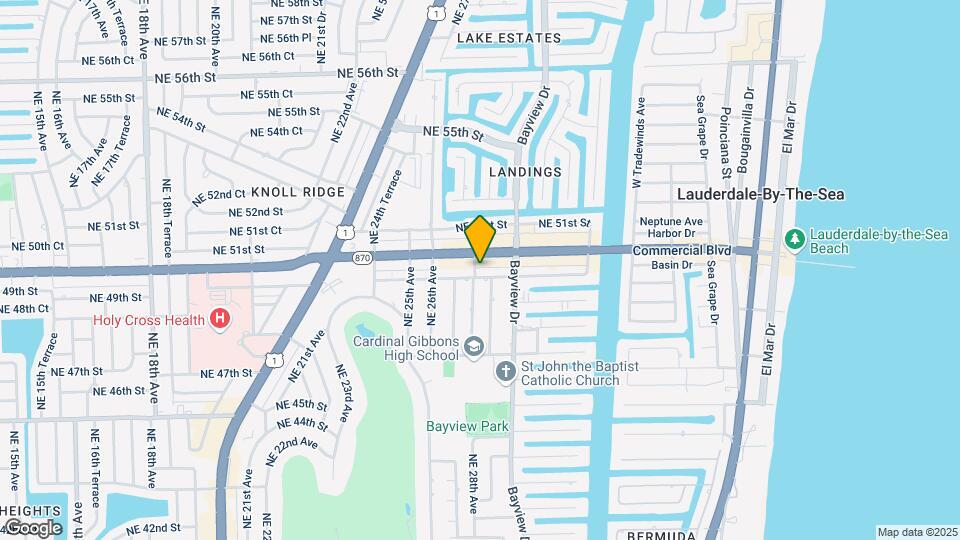 2801 NE 49th St Map and Location Details