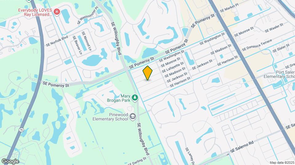 1769 SE Madison St Map and Location Details