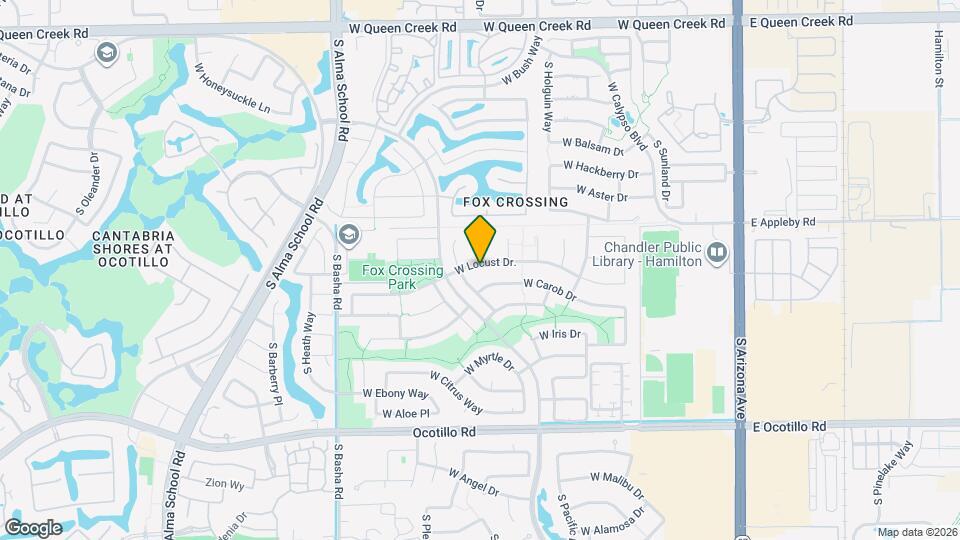 571 W Locust Dr. Map and Location Details