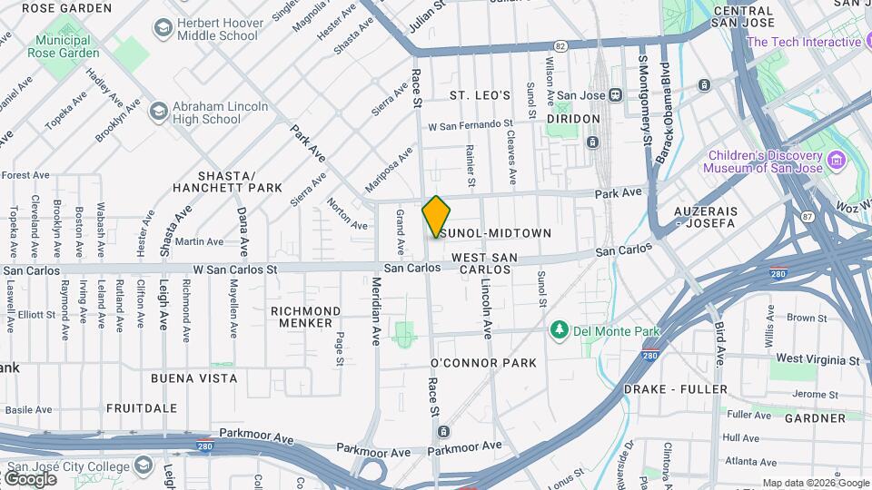 1016 Pacific Ave, Unit Pacific Avenue Map and Location Details