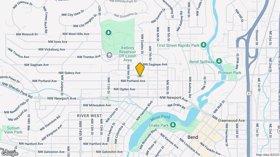 1618 NW 8th St Map and Location Details