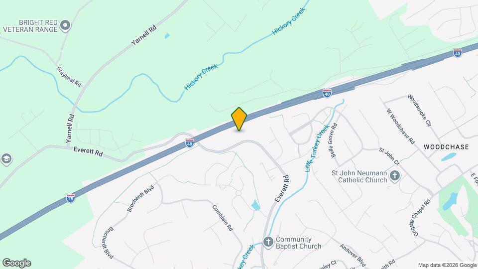 736 Everett Rd Map and Location Details