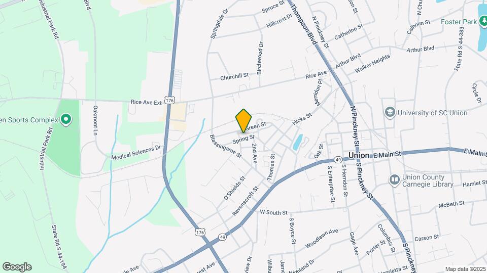 204 Spring St Map and Location Details