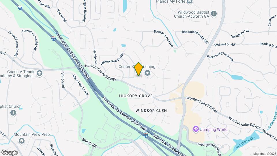 4503 High Grove Ct NW Map and Location Details