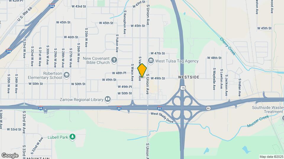 4839 S Vancouver Ave Mapa y Detalles de la Ubicación