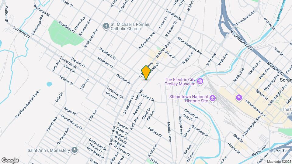 1001 Washburn St Map and Location Details