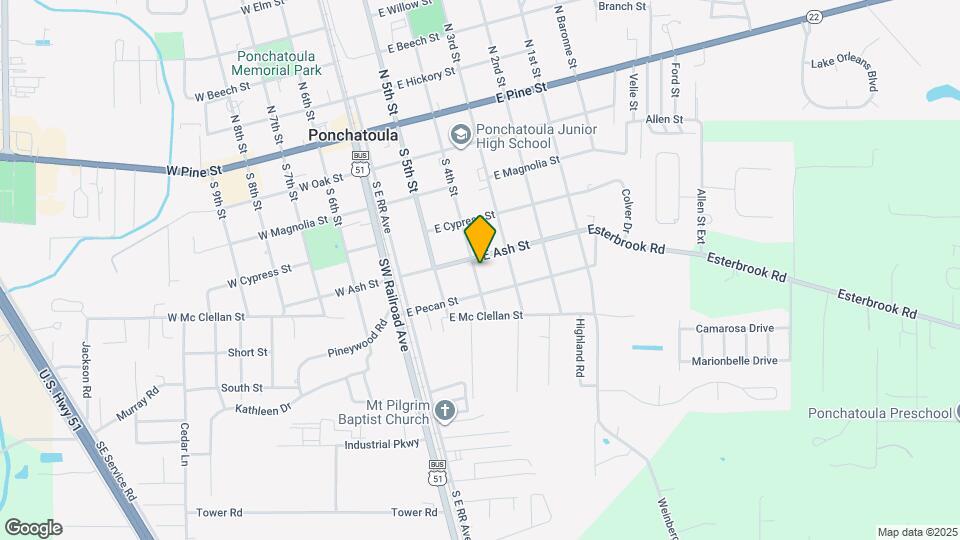 530 S 4th St Map and Location Details