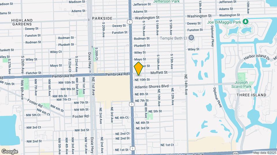 701 NE 10th St Mapa y Detalles de la Ubicación